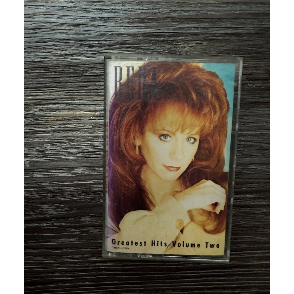 Reba McEntire Greatest Hits Volume Two‎ Cassette Tape MCAC 10956 1990